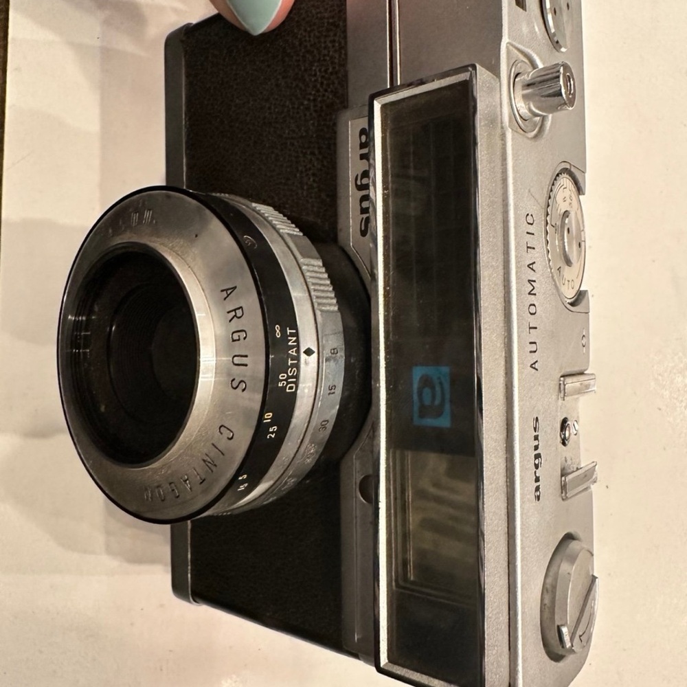 Argus Silver Camera